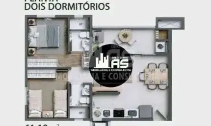 Apartamento com 2 quartos à venda no Residencial Vale Verde, Marília 