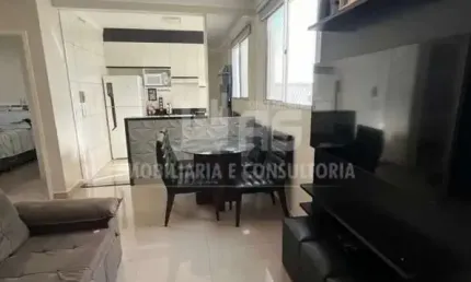 Apartamento no casablanca mobiliado com 2 quartos e 1 banheiro.