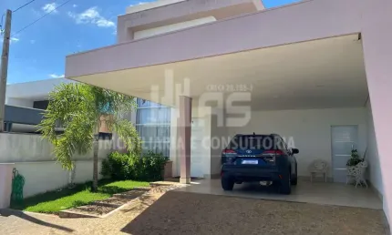 Casa a venda com 3 suítes no condomínio esmeralda residence ii