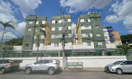 excelente cobertura, 02 quartos, suite, uma vaga, novo riacho, contagem