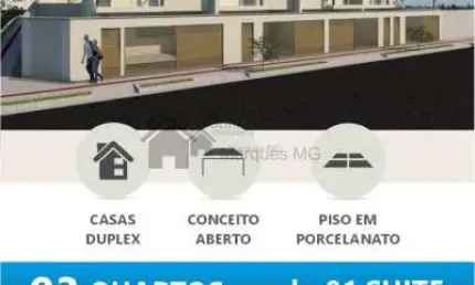 Casa com 3 quartos à venda na Rua Eugena³polis, Industrial São Luiz, Contagem