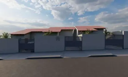 LINDA CASA 02 QUARTOS NO BAIRRO IMPERATRIZ EM MATEUS LEME