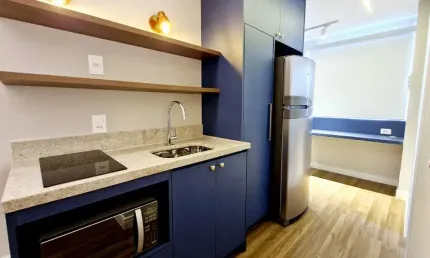Aconchegante studio para venda em Campo Belo com 1 quarto, 26m²