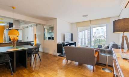Atraente apartamento tipo para venda com 1 quarto, sendo 1 suíte, 72m²