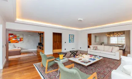 Versátil apartamento tipo para venda em indianópolis com 4 quartos, sendo 3 suítes, 306m²