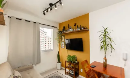 Agradável apartamento tipo para venda em Vila Buarque com 1 quarto, 25m²