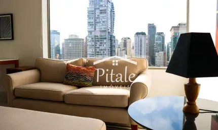 Apartamento com 1 dormitório para alugar, 38 m² por R$ 5.501,00/mês - Vila Olímpia - São Paulo/SP