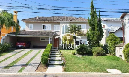 Casa com 4 dormitórios à venda, 378 m² por R$ 3.500.000,00 - Morada das Flores (Aldeia da Serra) - Santana de Parnaíba/SP