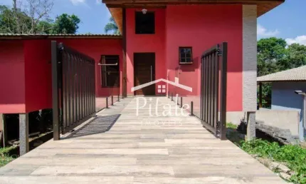 Casa de Campo com 3 dormitórios à venda, 330 m² por R$ 790.000 - Ressaca - Cotia/SP