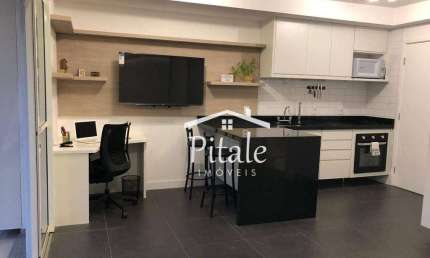 Apartamento com 1 dormitório à venda, 39 m² por R$ 430.000,00 - Panamby - Way/SP