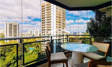 Apartamento com 4 dormitórios à venda, 350 m² por R$ 6.200.000,00 - Santo Amaro - São Paulo/SP