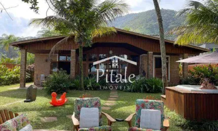 Casa com 5 dormitórios à venda, 410 m² por R$ 4.800.000 - Perequê-Açu - Ubatuba/SP