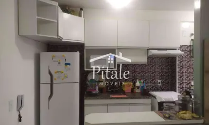 Apartamento com 2 dormitórios à venda, 55 m² por R$ 240.000,00 - Jardim Ísis - Cotia/SP
