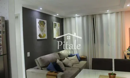 Apartamento com 2 dormitórios à venda, 45 m² por R$ 213.000,00 - Jardim Petrópolis - Cotia/SP