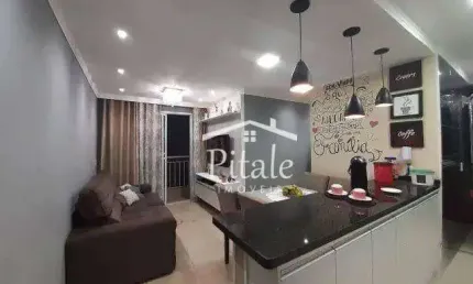 Apartamento com 2 dormitórios à venda, 47 m² por R$ 245.000,00 - Jardim Ísis - Cotia/SP