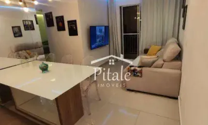 Apartamento com 2 dormitórios à venda, 52 m² por R$ 371.000,00 - Parque Nova Jandira - Jandira/SP