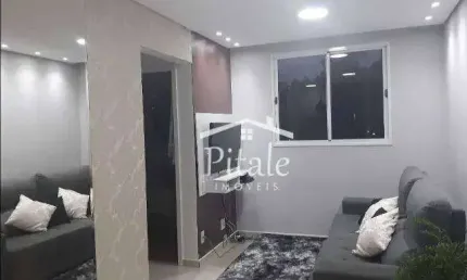 Apartamento com 2 dormitórios à venda, 45 m² por r$ 286.200 - jardim são luiz - jandira/sp