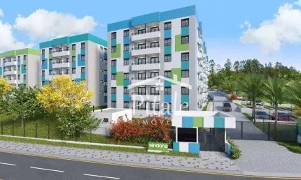 Apartamento Garden com 2 dormitórios à venda, 47 m² por R$ 244.919,60 - Haras Santa Bárbara - Cotia/SP