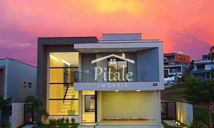 Casa com 5 suítes, mobiliada com 430 m² - venda por R$ 5.000.000 ou aluguel por R$ 25.000/mês - Alphaville II - São José dos Campos/SP