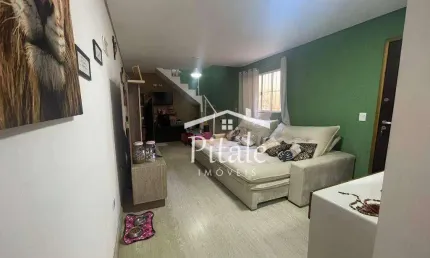 Sobrado com 3 dormitórios à venda, 152 m² por r$ 499.000,00 - residencial pastoreiro - cotia/sp
