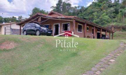 Chácara com 2 dormitórios à venda, 2400 m² por R$ 750.000,00 - Embu Colonial - Embu das Artes/SP