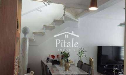 Apartamento Duplex com 3 dormitórios à venda, 100 m² por R$ 455.000,00 - Jardim Central - Cotia/SP