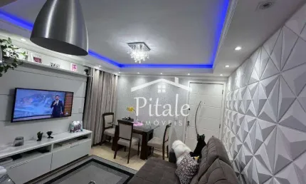 Apartamento com 2 dormitórios à venda, 48 m² por r$ 300.000,00 - parque maria helena - guarulhos/sp