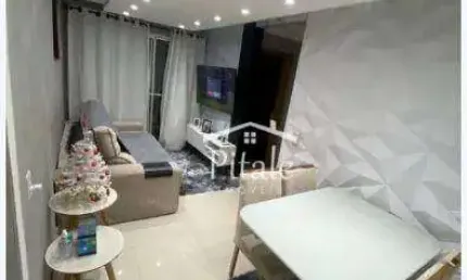 Apartamento com 2 dormitórios à venda, 48 m² por R$ 259.000,00 - Parque Roseira - Carapicuíba/SP