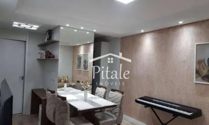 Apartamento com 2 dormitórios à venda, 44 m² por r$ 287.000,00 - recanto vista alegre - cotia/sp
