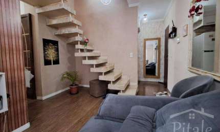 Apartamento Duplex com 3 dormitórios à venda, 138 m² por R$ 399.000,00 - Morro Grande - Cotia/SP