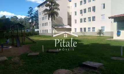 Apartamento com 2 dormitórios à venda, 56 m² por r$ 190.800,00 - chácara roselândia - cotia/sp