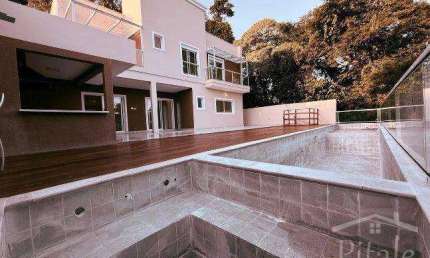 Sobrado com 4 dormitórios à venda, 436 m² por r$ 3.290.000,00 - chácara dos lagos - carapicuíba/sp