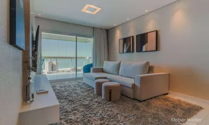 Apartamento com 3 dormitórios à venda, 144 m² por R$ 3.500.000,00 - Praia Brava - Itajaí/SC