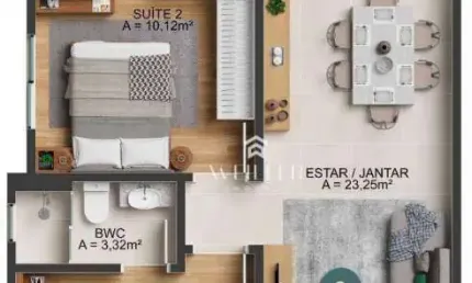 Apartamento com 2 dormitórios à venda, 75 m² por r$ 1.008.370,00 - fazenda - itajaí/sc