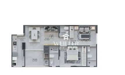 Apartamento com 2 dormitórios à venda, 69 m² por R$ 880.000 - Morretes - Itapema/SC