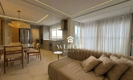 Apartamento com 3 dormitórios à venda, 85 m² por r$ 1.100.000,00 - ressacada - itajaí/sc