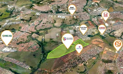 Terreno à venda na Avenida 1, Jardim Florida, Hortolândia