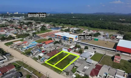 Terrenos para venda no bairro residencial príncipe, localizado no centro de itapoá/sc