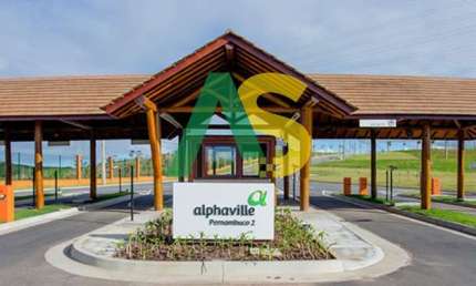 Terreno de Luxo no Condomínio Alphaville Pernambuco 2, 416m², Excelente Localização.