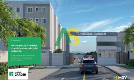 Candeias Garden em Candeias, 2 qtos 44 m² com lazer ? minha casa minha vida oportunidade !!!!