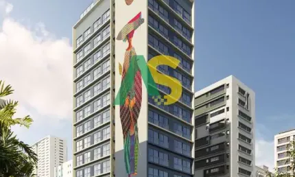 Apartamento à venda em Recife-PE, UNINASSAU Boa Viagem: 1 quarto, 1 sala, 1 banheiro e 22,16 m² de área. Aproveite!