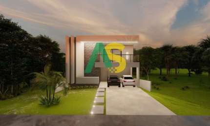 Alphaville Pernambuco 2, Casa de Luxo em Construção com 4 quartos e 3 suítes, 204 m2.
