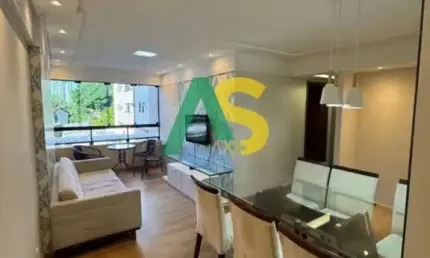 Apartamento Mobiliado a Venda nos Aflitos, 74 m², Lazer completo, Finamente decorado.