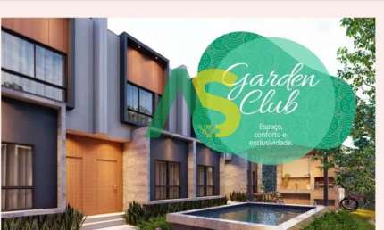 Condomínio Garden Club, Casa Duplex com 03 Quartos, 02 Suítes, 82m² na Caxanga