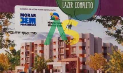 START NATURE RESIDENCE Apartamento à venda no Curado, Jaboatão -PE: Minha Casa Minha Vida - Morar Bem- 2 quartos com Lazer.