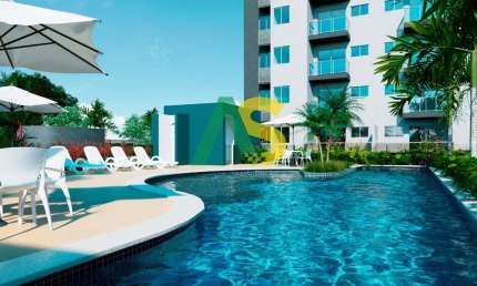 Apartamento 2 quatos 1 suíte, 1 vaga e lazer completo na Caxangá