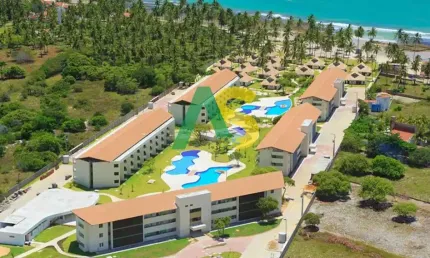 Carneiros Beach Resorts, Apartamento de 02 quartos a venda, Lazer, Beira Mar, Alto Padrão