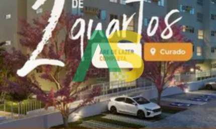VILA NOVO CURADO: Apartamento no Curado-Jaboatão-PE, entrada em 60 mensais -, Minha Casa Minha Vida - Morar Bem - 2 Quartos com Lazer
