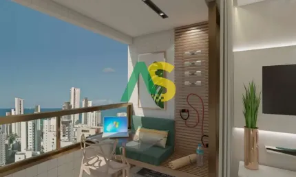 Apartamento de 3 quartos com suíte e vaga de garagem em boa viagem, recife - parc benvinda de farias