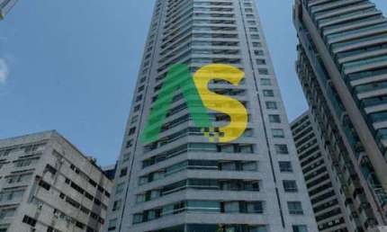 Apartamento de luxo em Boa Viagem, Recife-PE: 4 quartos, 4 suítes, 3 salas, 3 banheiros, 3 vagas de garagem, 187m² - PRONTO PARA MORAR!